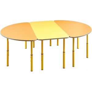 Стіл дитячий прямокутний регульований по висоті №1-3